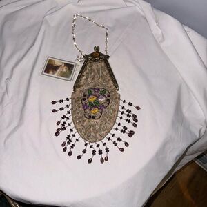 Beaded Evening Bag - Hopeless Romantic